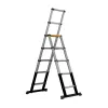 Batavia 7065240 teleszkópos létra 205 cm, 150 kg terhelés, eloxált alumínium, ezüst/fekete