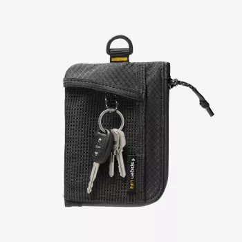 SPIGEN LF300 puha RFID kártyatartó fekete