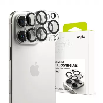 Ringke kameravédő 2 darabos csomag iPhone 16 Pro / 16 Pro Max készülékhez átlátszó