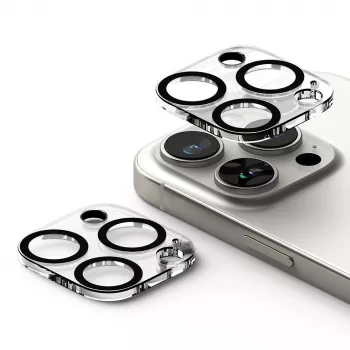 Ringke kameravédő 2 darabos csomag iPhone 16 Pro / 16 Pro Max készülékhez átlátszó