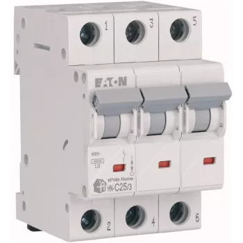 EATON HN-C25/3 kismegszakító 25A 3 pólusú C típus 6kA