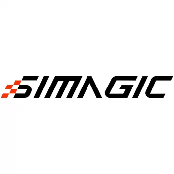 Simagic lábtörlő - fekete / piros
