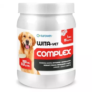 EUROWET Wita-Vet Complex 3,2g kutyatáp-kiegészítő - 100 tabletta