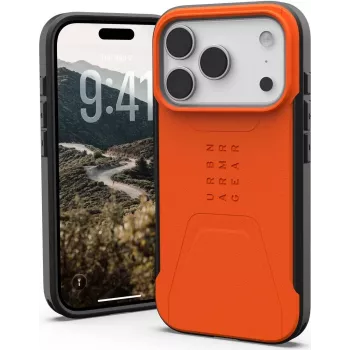 UAG Civilian MagSafe tok iPhone 17 Pro-hoz, narancssárga