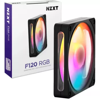 NZXT F120 RGB 120 mm PWM ventilátor fekete