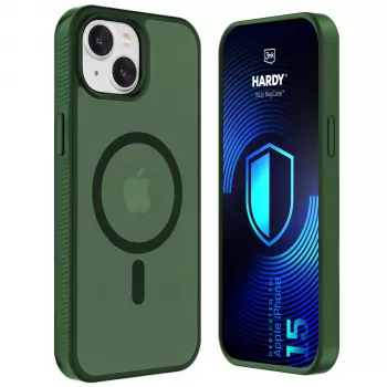 3MK PROTECTION Apple iPhone 15 - 3mk Hardy Hazy MagCase zöld