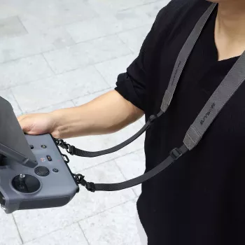 SUNNYLIFE nyak-/vállpánt lanyard tartó DJI RC Pro 2 távirányítóhoz - fekete