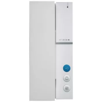 VIDOS 2IP U210-W Unifon IP videós kaputelefon 7 inch érintőképernyővel, PoE, fehér