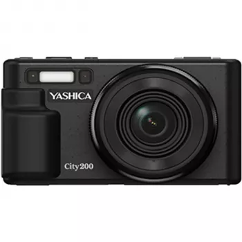 Yashica City 200 fekete digitális fényképezőgép CMOS 20MP Full HD
