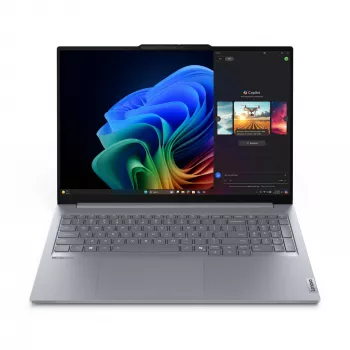 Lenovo ThinkBook 16 G7 QOY Snapdragon X Plus X1P-42-100 16 inch WUXGA IPS 300nits tükröződésmentes 60Hz 32GB DDR5 512GB SSD Qualcomm Adreno grafikus 84Wh Windows 11 Pro Luna Grey 3Y helyszíni
