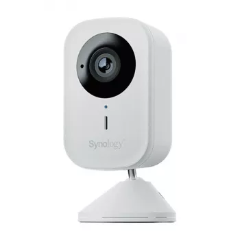 Synology CC410W 4MP MI-vezérelt Wi-Fi kockakamera 360°-os panorámakilátással, kétirányú hang, IP67, PoE