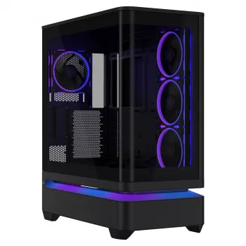 ASUS PRIME AP304 TG ARGB ATX Black Edition gamer ház