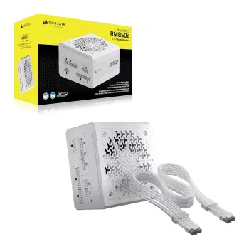 CORSAIR RMe White Series RM850e 2026 Cybenetics Platinum tanúsított 850W teljesen moduláris ATX tápegység