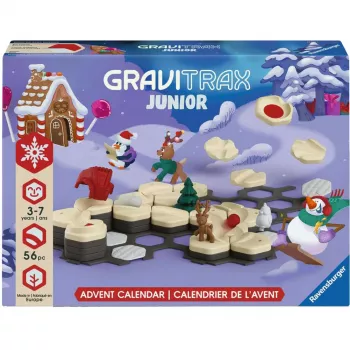 Ravensburger GraviTrax Junior adventi naptár - 24 nap golyópálya-meglepetések