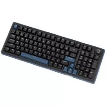 Ducky OK-M 98 gamer billentyűzet, 98%-os elrendezés, hot-swappable, RGB háttérvilágítás, ANSI US, KTT Wine Red lineáris kapcsolók