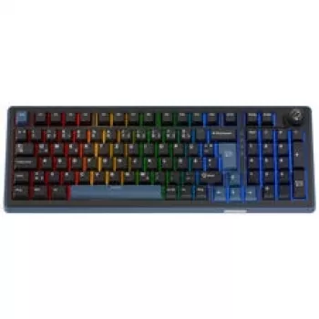 Ducky OK-M 98 gamer billentyűzet, 98%-os elrendezés, hot-swappable, RGB, ISO - KTT lineáris kapcsolók