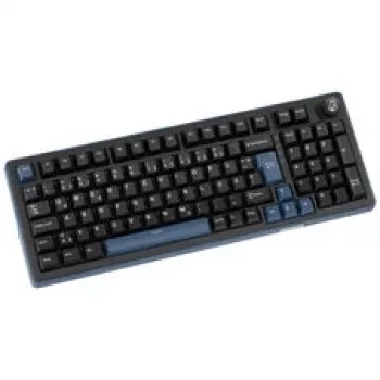 Ducky OK-M 98 gamer billentyűzet, 98%-os elrendezés, hot-swap, RGB-világítás, ISO, KTT taktilis kapcsolók, fekete