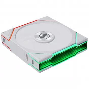Lian Li UNI FAN TL FLEX Wireless ARGB Reverse Blade 120mm ventilátor - fehér