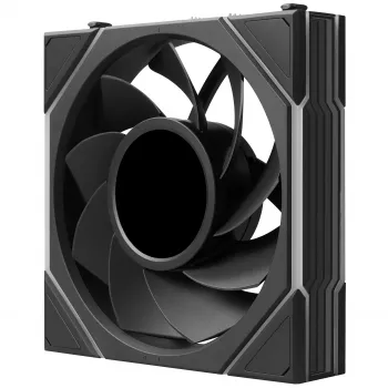Lian Li UNI FAN TL LCD FLEX Wireless 120mm Reverse Blade ARGB PWM ventilátor LCD-kijelzővel - fekete