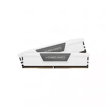 CORSAIR Vengeance RGB 32GB (2x16GB) DDR5 6000MHz CL38 White Desktop Memory Kit
