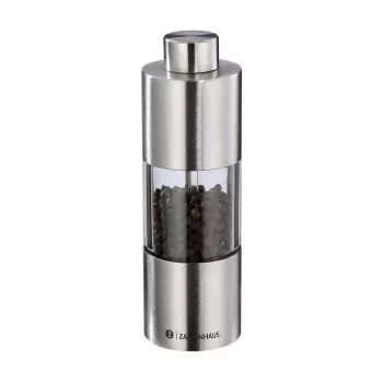 Zassenhaus Mainz borsőrlő inox/akrilüveg 14 cm