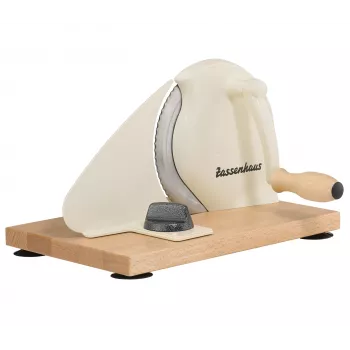 Zassenhaus Brotschneidemaschine Classic kézi kenyérszeletelő, krém (072082)