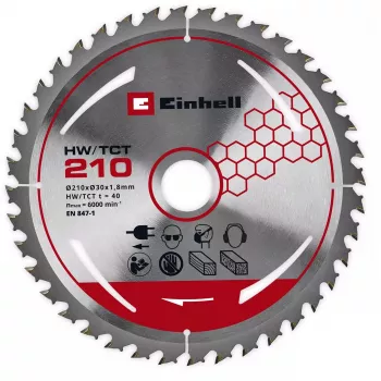 Einhell TE-TS 36/8 T Li-Solo akkumulátoros asztali körfűrész 210 mm (4340455)