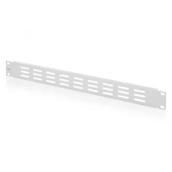 DIGITUS 1U szellőző előlap ráccsal 19 inch szekrényekhez, világosszürke RAL 7035