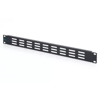 DIGITUS 1U szellőző vakfedél 19 inch rack szekrényekhez, fekete