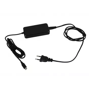 ALLNET 90W USB-C GaN PD tápegység 2,8m kábellel – fekete
