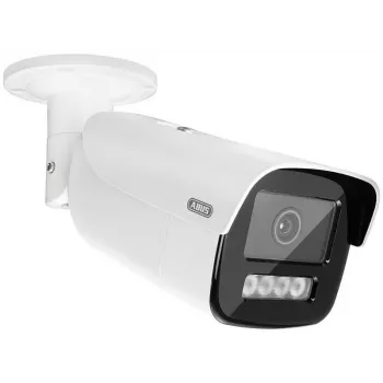 ABUS 4 MP IP bullet kamera, 4 mm objektív, IR és fehér fény, IP67, IK10
