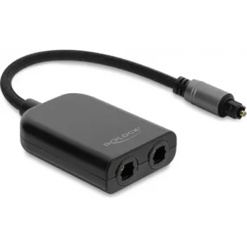 Delock S/PDIF TOSLINK elosztó 1 bemenet 2 kimenet
