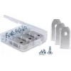 Delock Replacement Blades for Husqvarna Gardena Segway Robotic Lawnmowers 30 Pieces