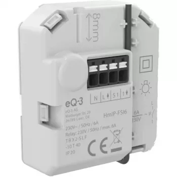 Homematic IP süllyesztett kapcsolóaktor nyomógomb-bemenettel (6 A)