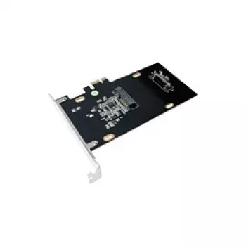 LogiLink PCI Express 3.0 x4 dupla M.2 NVMe SSD és dupla SATA III hibrid adapterkártya