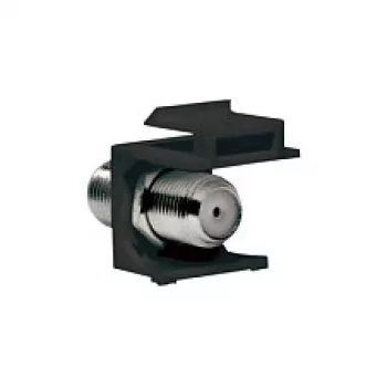 LogiLink NK0018B Keystone F-Type 75 Ohm csatlakozó, aljzat-aljzat, fekete
