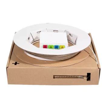 LogiLink FTTH hegesztődoboz 4x SC/APC 40 m csatlakozókábel, fehér
