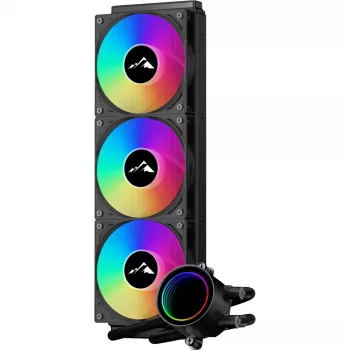 Alpenföhn AlpineFlow 360 fekete AIO folyadékhűtéses CPU-hűtő