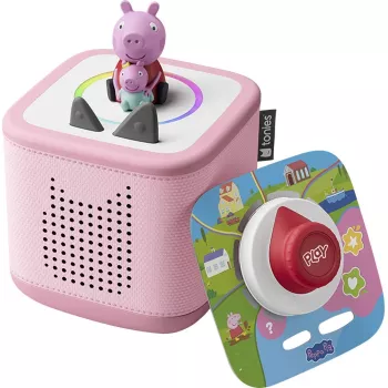 Tonies Toniebox 2 rózsaszín Play Set Peppa Pig figurával