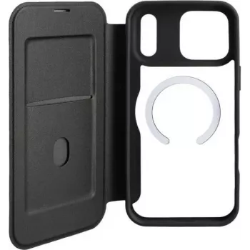 4SMARTS Urban Pro Flip tok Apple iPhone 18 Pro Max / 17 Pro Max-hoz MagSafe-dzsel - fekete