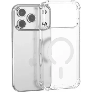 4SMARTS Hybrid Case Ibiza Apple iPhone 18 Pro Max / 17 Pro Max-hoz MagSafe - átlátszó