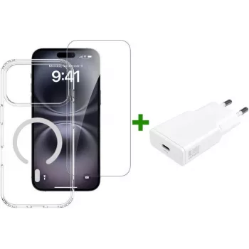 4SMARTS 3 az 1-ben prémium kezdőszett Apple iPhone 18 Pro Max / 17 Pro készülékhez