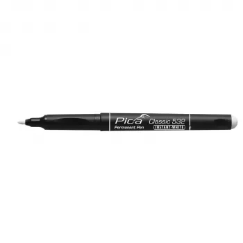 PICA-MARKER Pica alkoholos filctoll INSTANT fehér, kerek hegy, 1-2mm