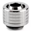 Thermal Grizzly DeltaMate Compression Fitting, Brass - Gloss Nickel, ST13 (13mm OD, G1/4 inch)