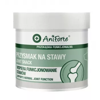 ANF ANIFORTE Joint snack kutyacsemege 50g – glükózamin, kondroitin, zöldkagyló, MSM és hialuronsav – természetes ízületi támogatás kutyáknak