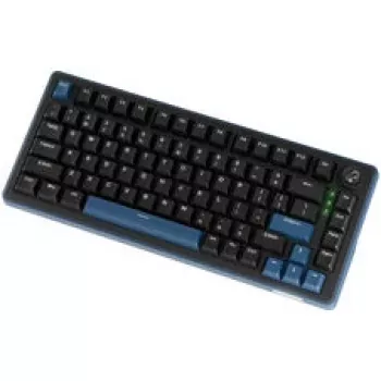Ducky OK-M 75 gaming billentyűzet, 75%, hot-swappable, RGB, ANSI - KTT Baby Blue kapcsolók