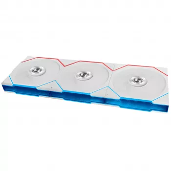 Lian Li UNI FAN TL FLEX Wireless ARGB Reverse Blade 120 mm ventilátor 3 darabos csomag vezérlővel - fehér