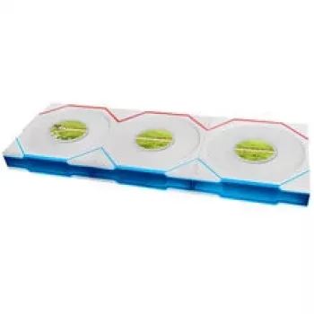 Lian Li UNI FAN TL120 LCD FLEX Wireless ARGB Reverse 3-as csomag fehér 120mm házventilátor
