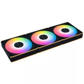 Lian Li UNI FAN CL FLEX Wireless ARGB Reverse Blade 120mm PWM ventilátor 3-as csomag vezérlővel, fekete