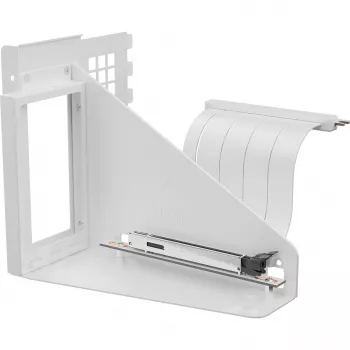 ARCTIC Accelero függőleges GPU-tartó fehér 16 cm PCIe 4.0 x16 riser kábel
